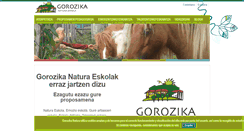 Desktop Screenshot of gorozika.com